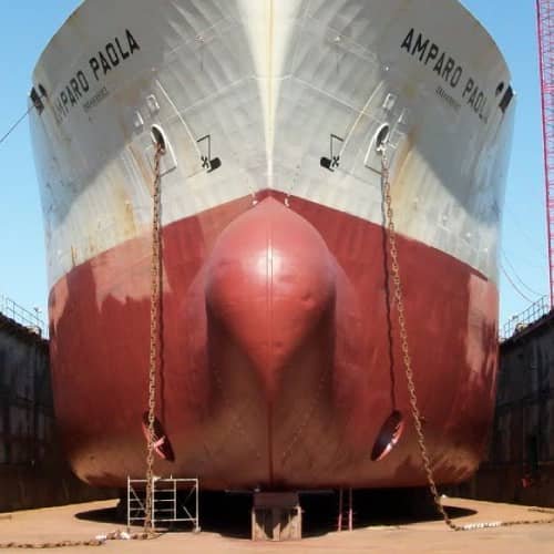 Thorough pre-purchase ship inspection including engine checks, hull soundings, and safety equipment verification.